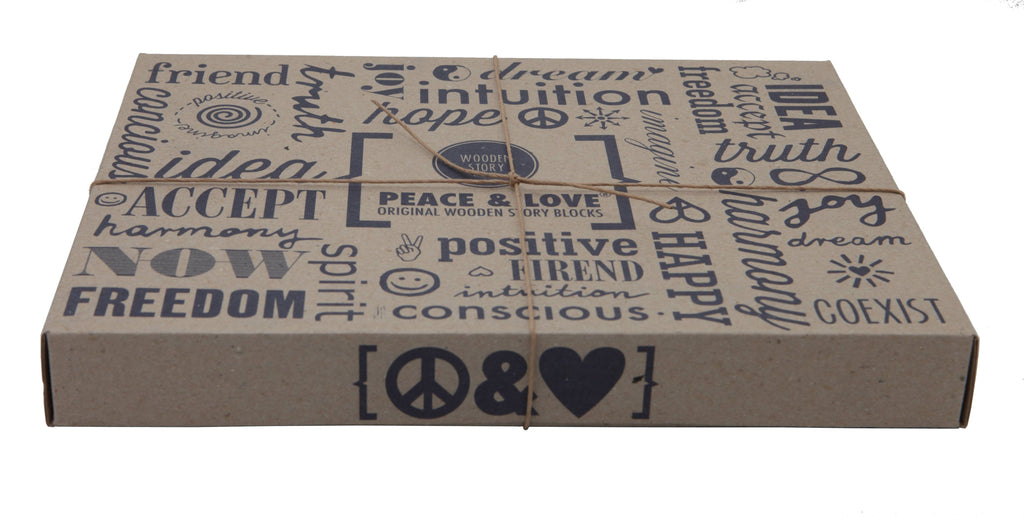 Peace &love blocks@ -29 pcs