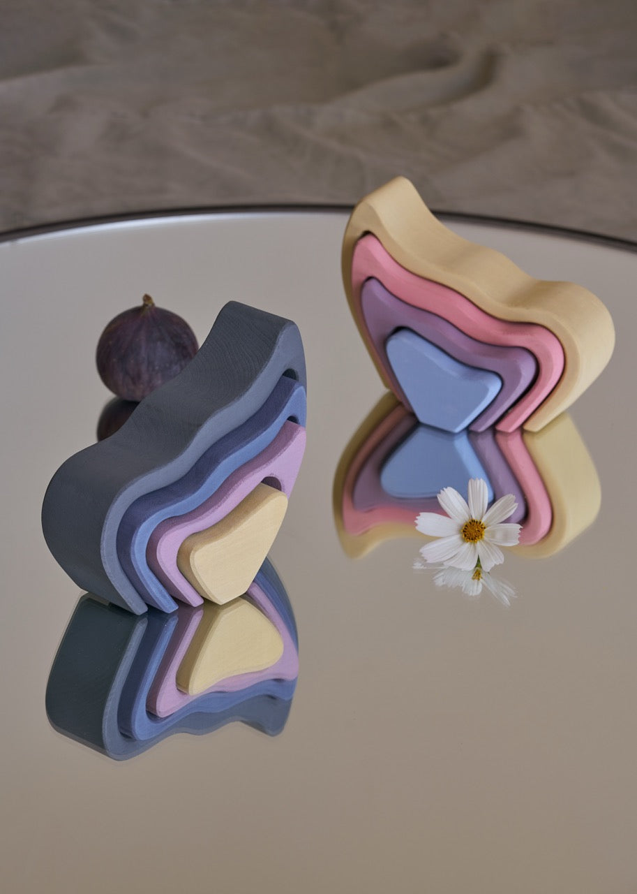 Butterfly Arcs – Wooden Stacking Toy