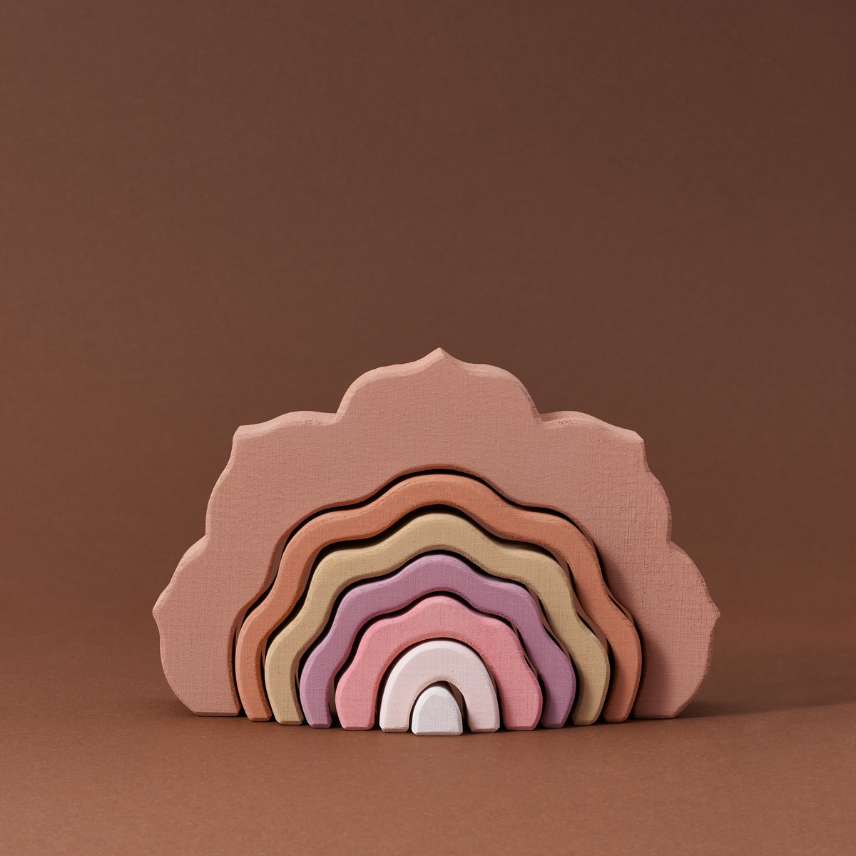 Rose Arcs – Wooden Stacking Toy