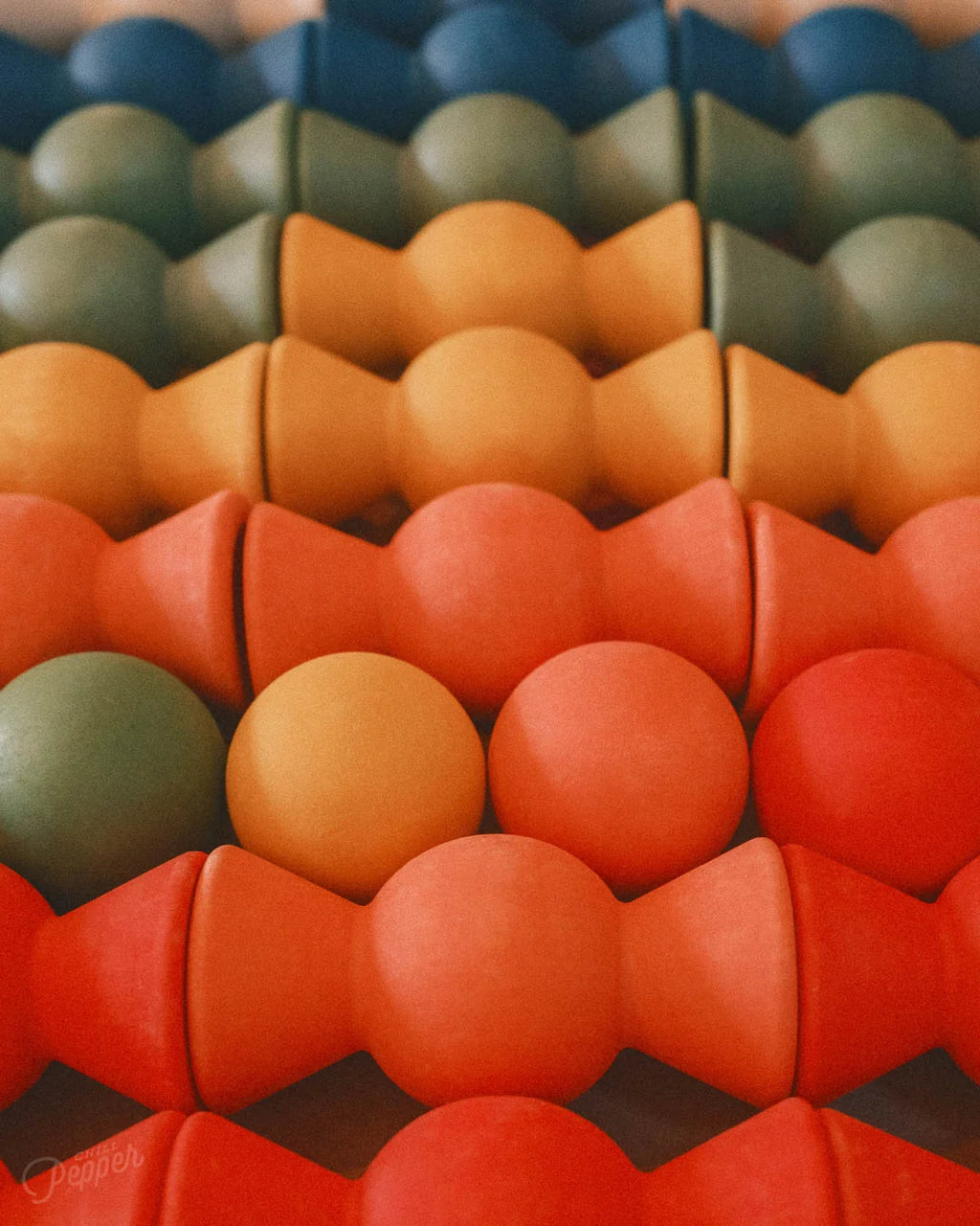 Chill Pepper Sweets – Wooden Stacking Game, Forest Fruits (33 pcs)