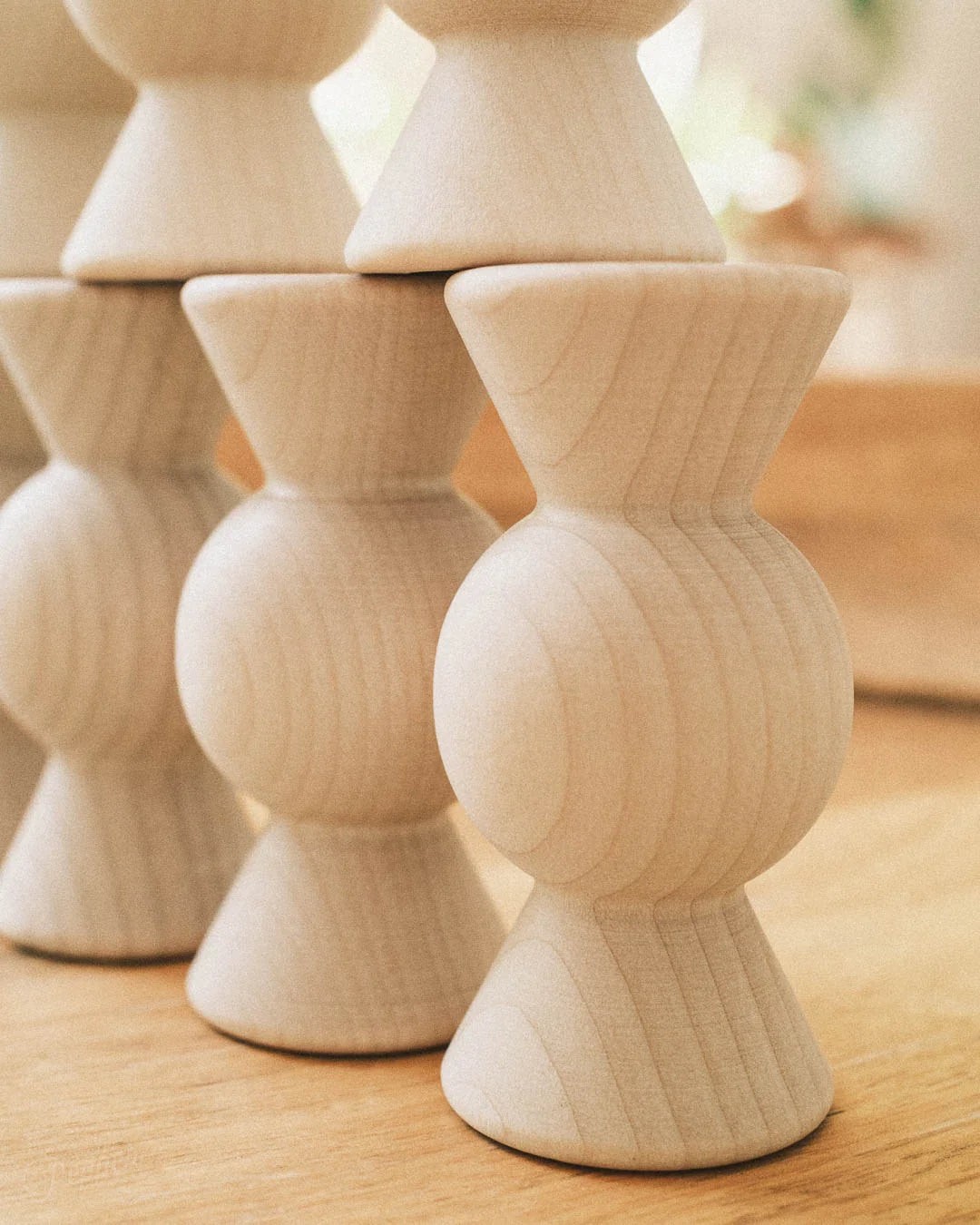 Chill Pepper Sweets – Wooden Stacking Game, "Sugar Free" (33 pcs)