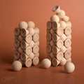 Chill Pepper Sweets – Wooden Stacking Game, "Sugar Free" (33 pcs)