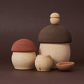 Matryoshka Mushroom – Wooden Nesting Toy
