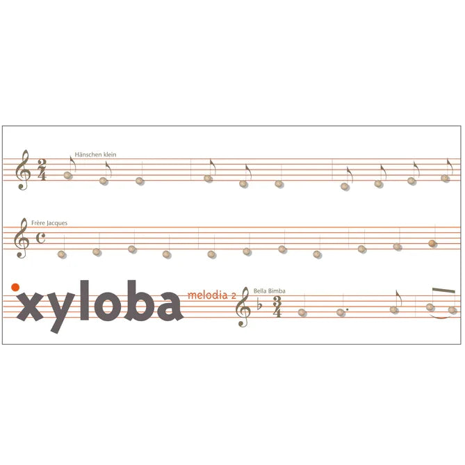 Xyloba Melodia Folksongs 2 – Musical Marble Run Melody Kit (98 Pieces)