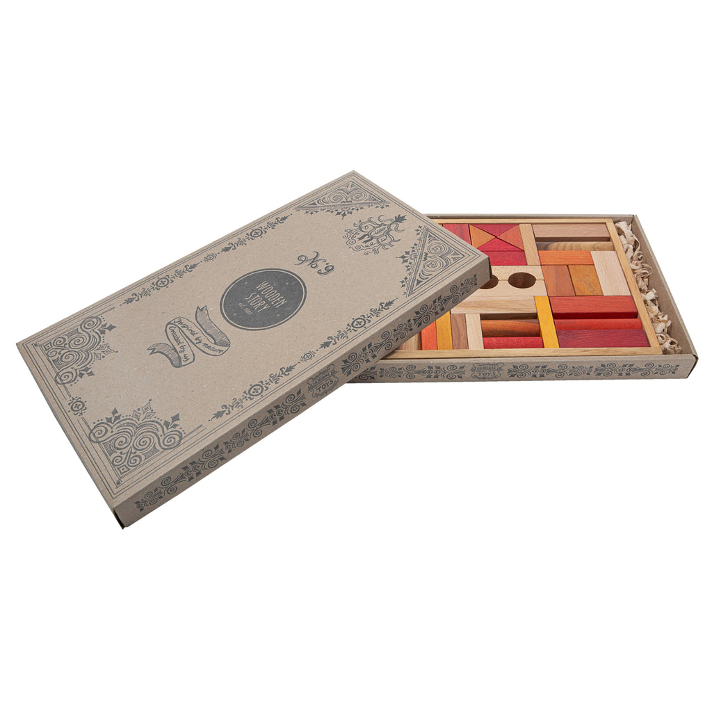 Warm blocks in tray - 54 pcs