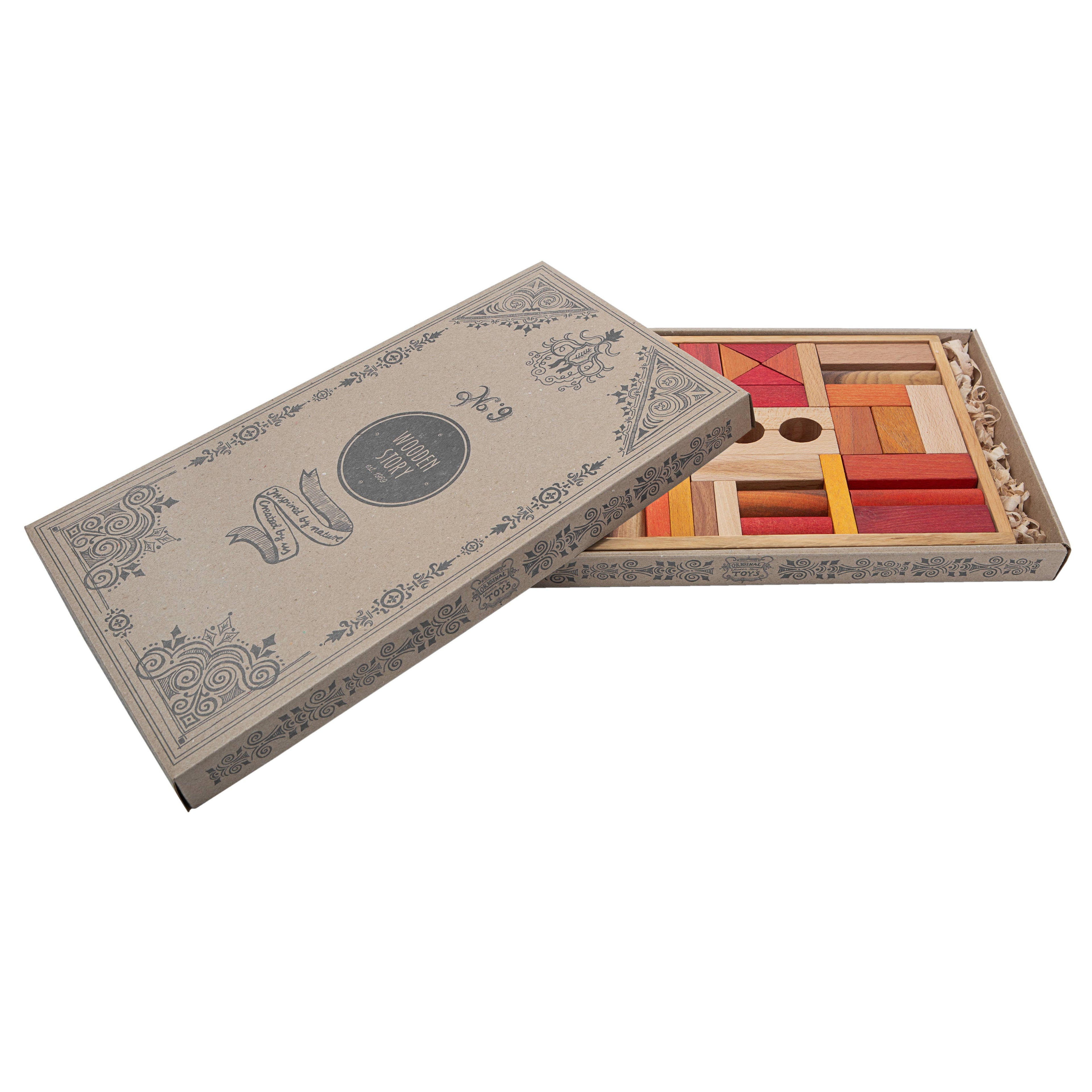 Warm blocks in tray - 54 pcs