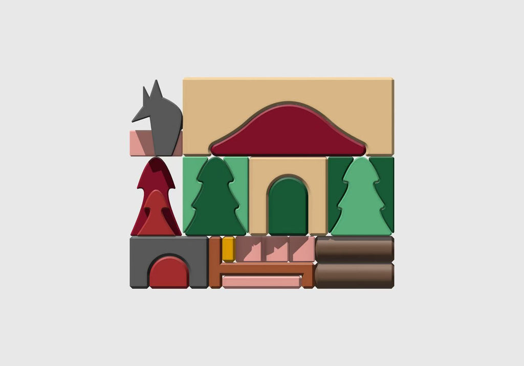 Little Red Riding Hood Story Blocks by Chessnaught