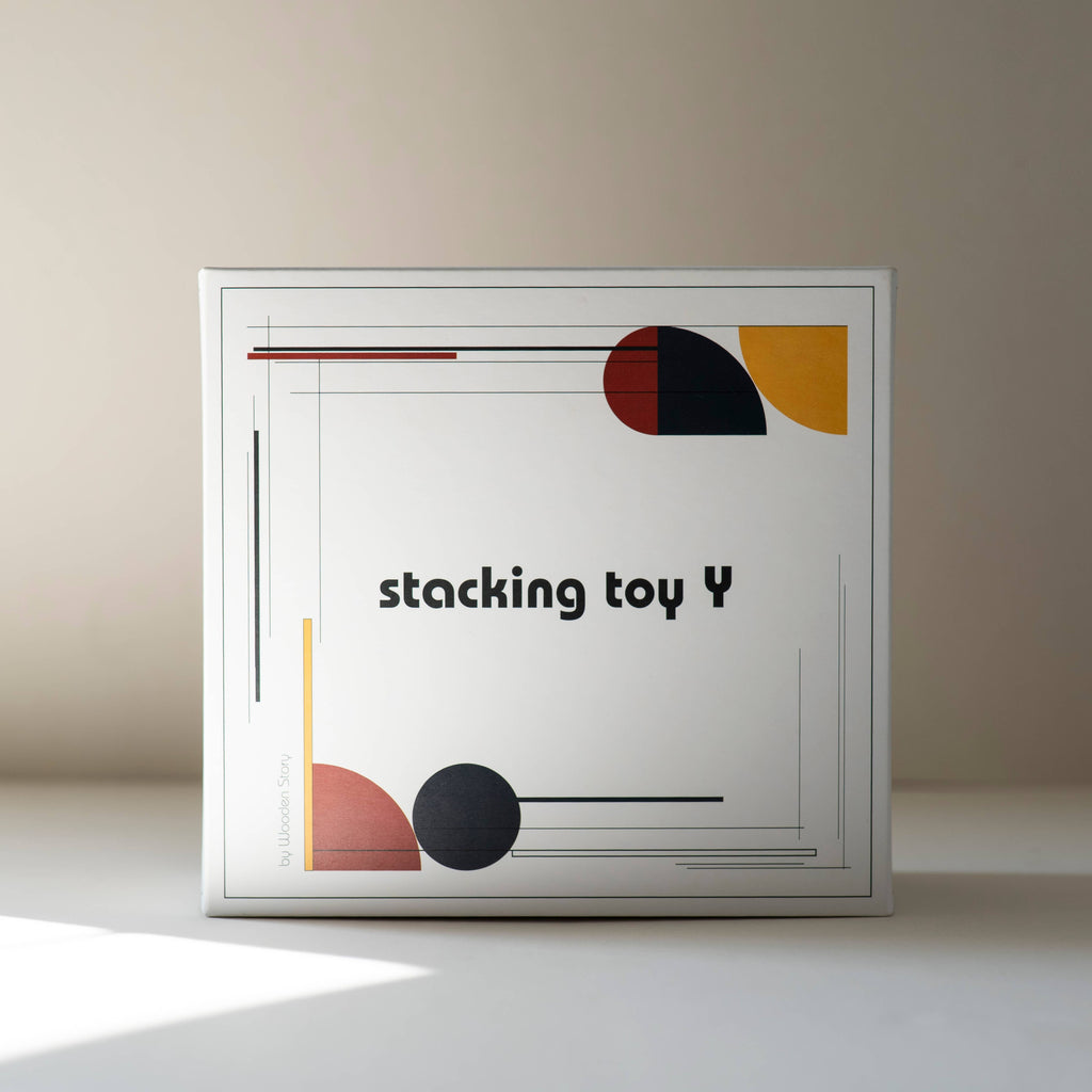 Modern stacking toy Y