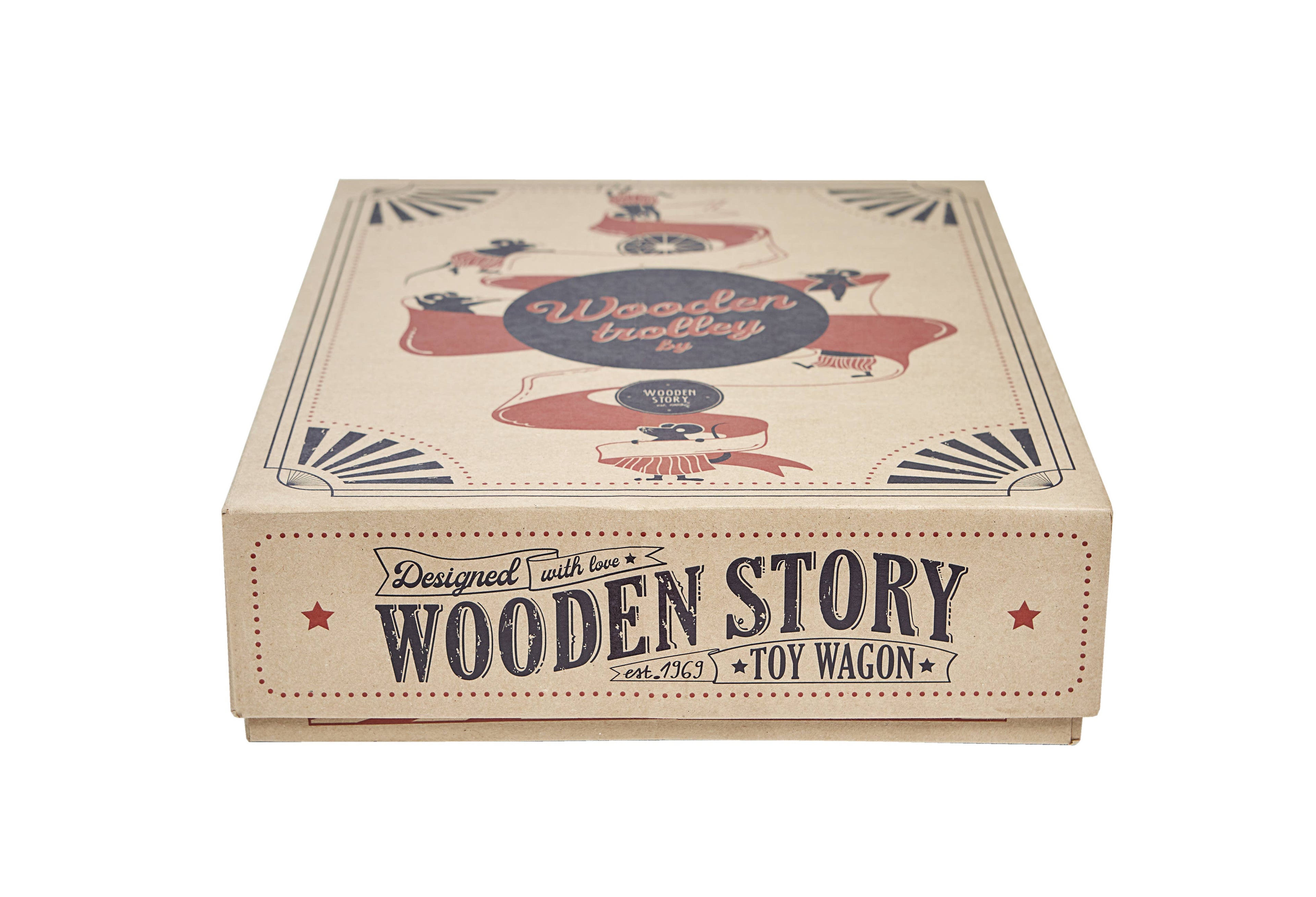 Wooden trolley - Toy wagon