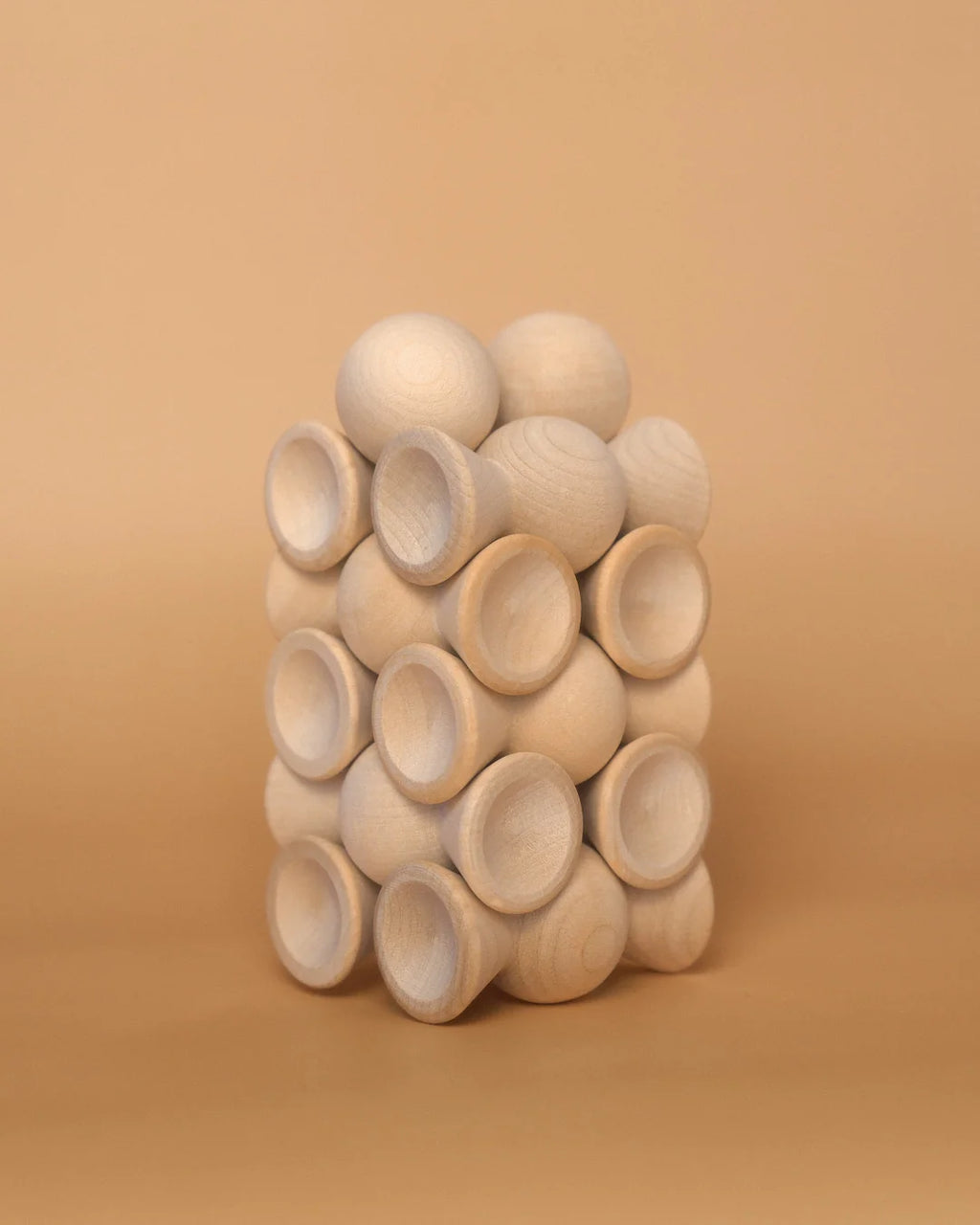 Chill Pepper Sweets – Wooden Stacking Game, "Sugar Free" (33 pcs)
