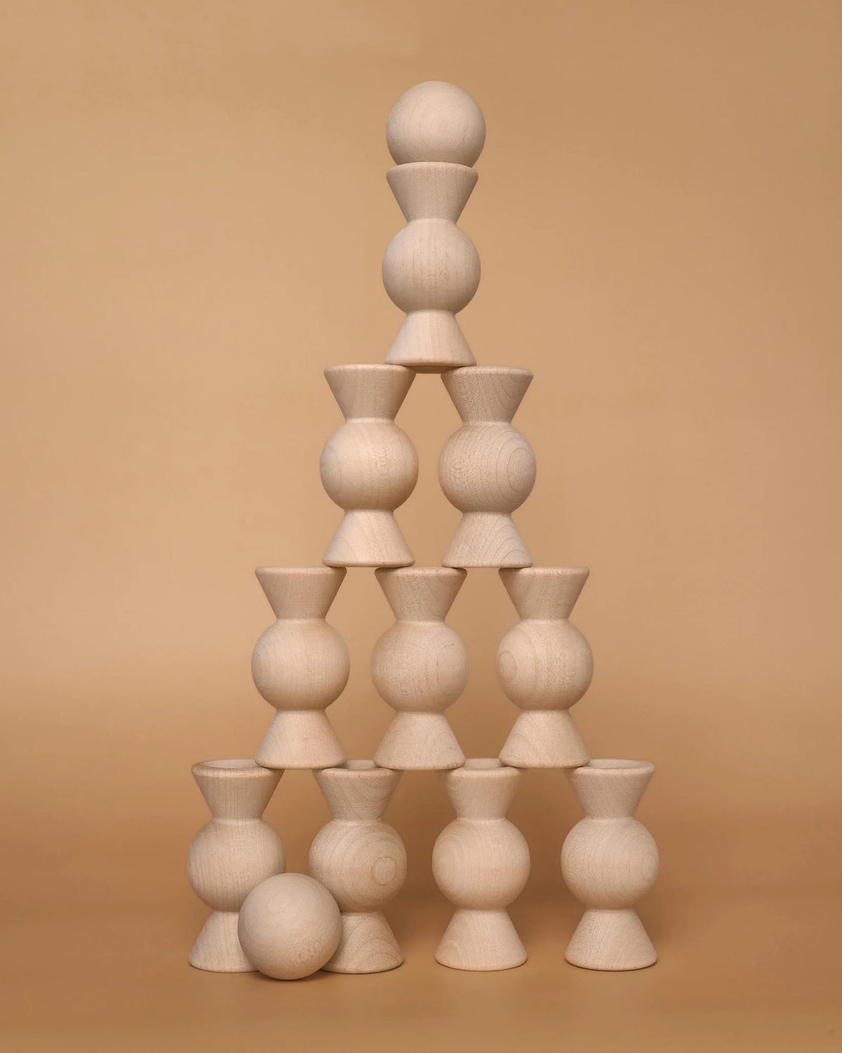 Chill Pepper Sweets – Wooden Stacking Game, "Sugar Free" (33 pcs)