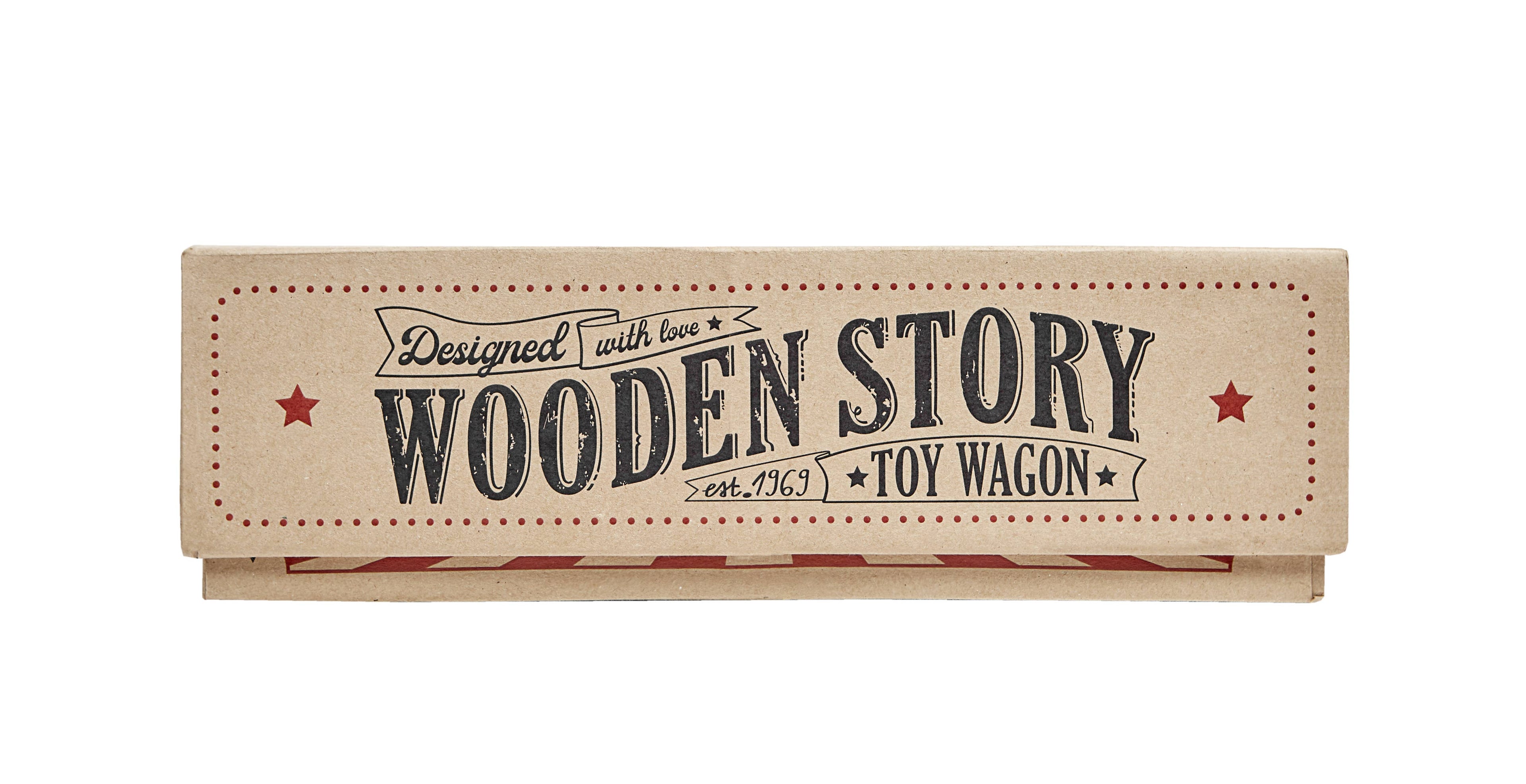 Wooden trolley - Toy wagon