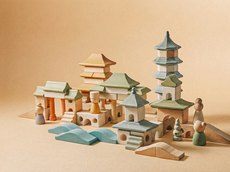 Ancient Town - Watertown Master Set (74pcs)
