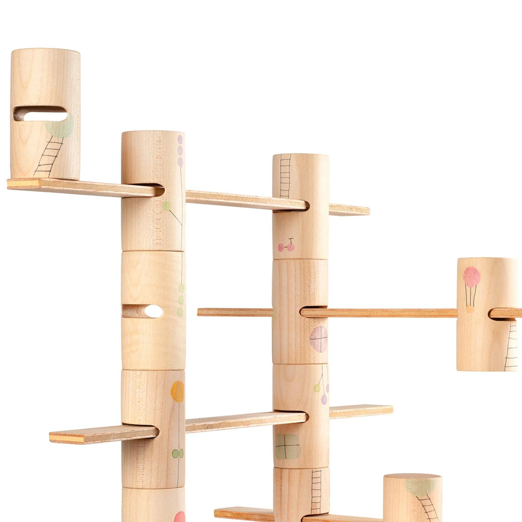 Woodland Building Set – Wooden Construction Set
