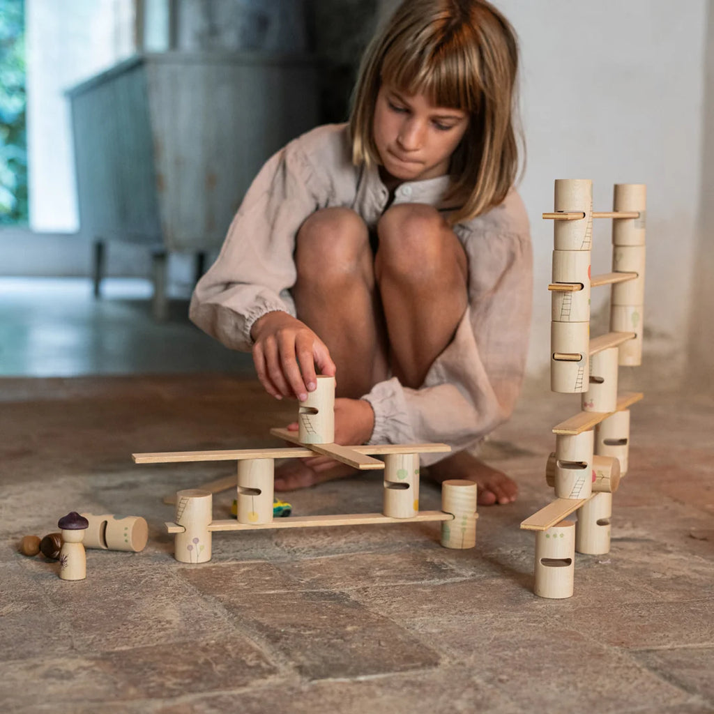 Woodland Building Set – Wooden Construction Set