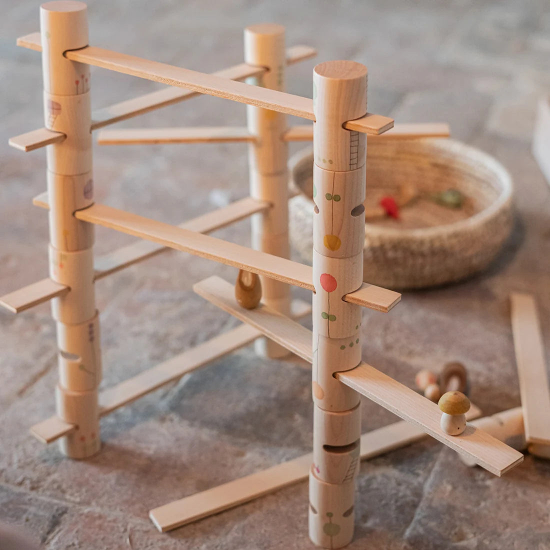 Woodland Building Set – Wooden Construction Set