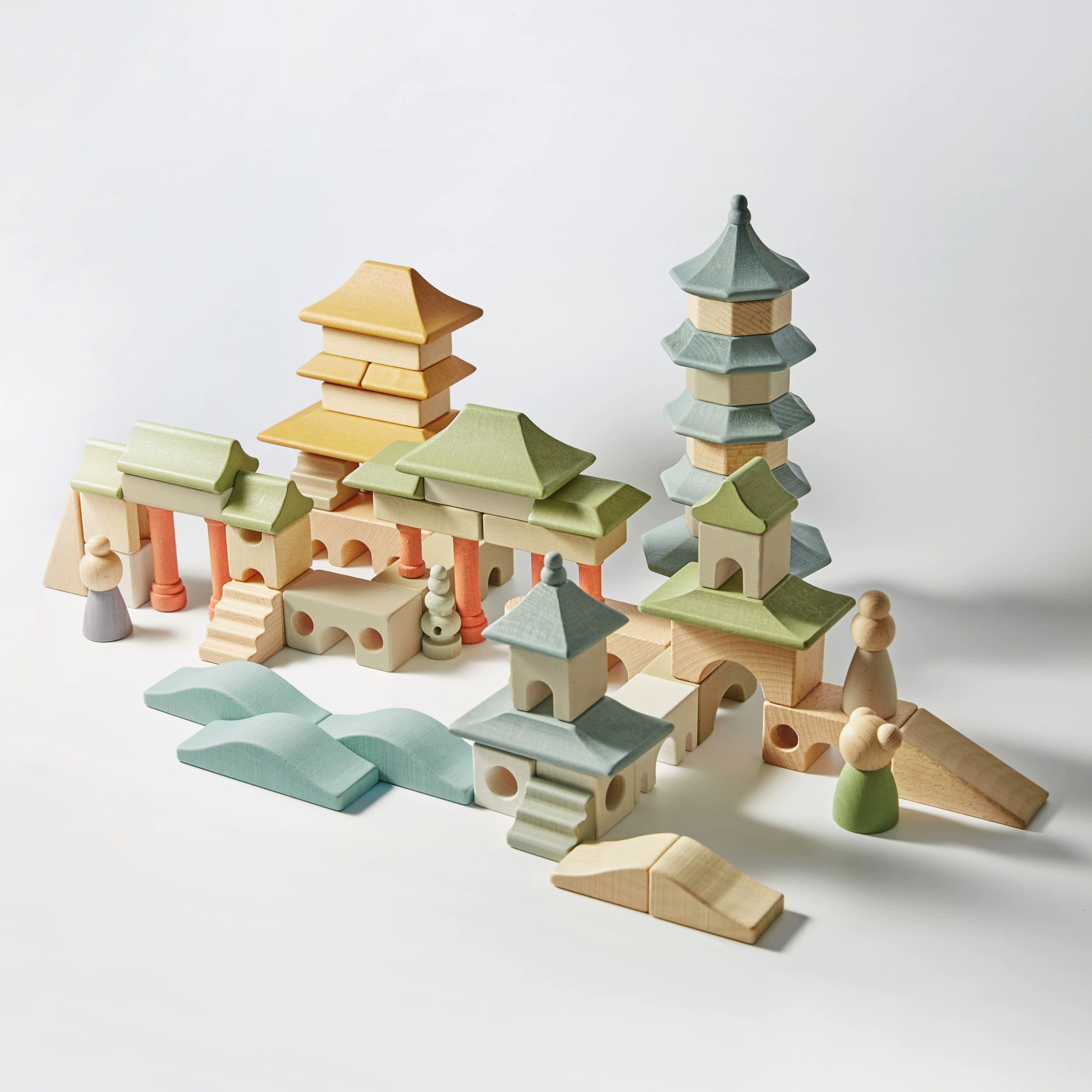 Ancient Town - Watertown Master Set (74pcs)