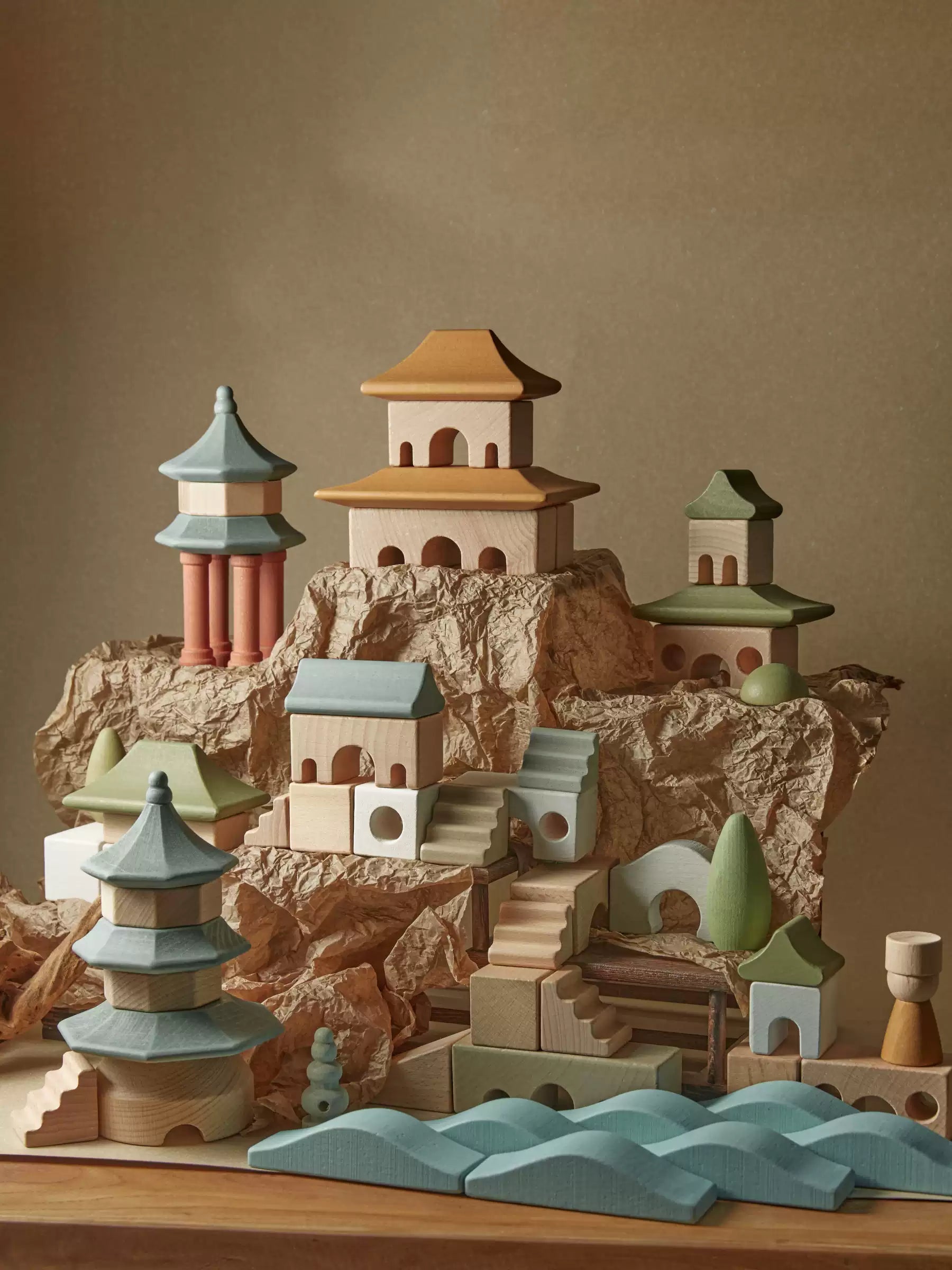 Ancient Town - Watertown Master Set (74pcs)