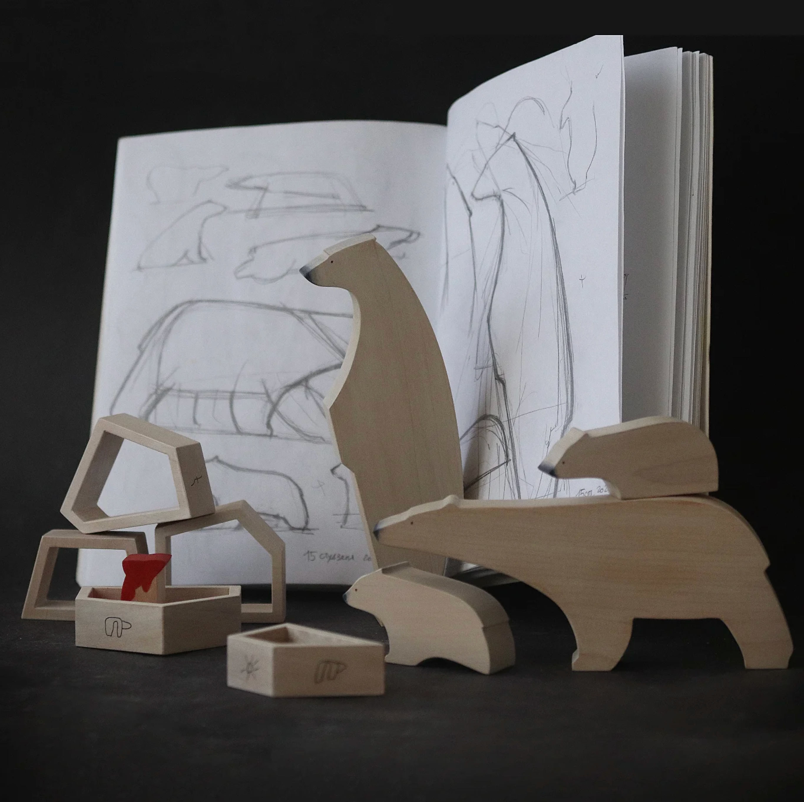 Polar Bears (4pc)