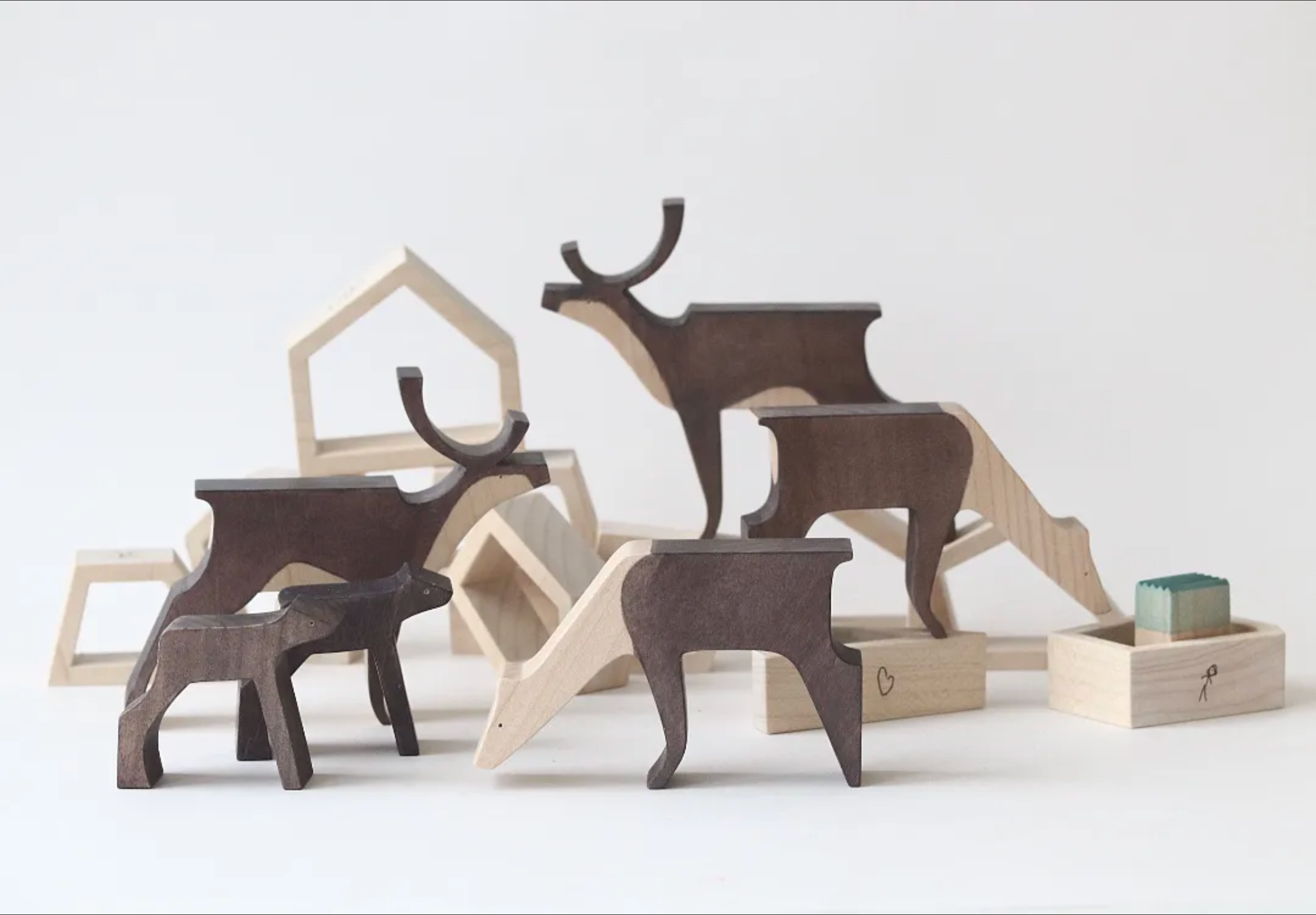 Reindeers (3pc)