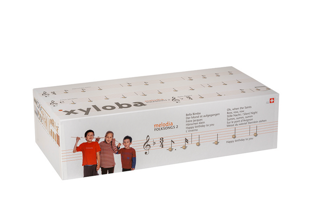 Xyloba Melodia Folksongs 2 – Musical Marble Run Melody Kit (98 Pieces)