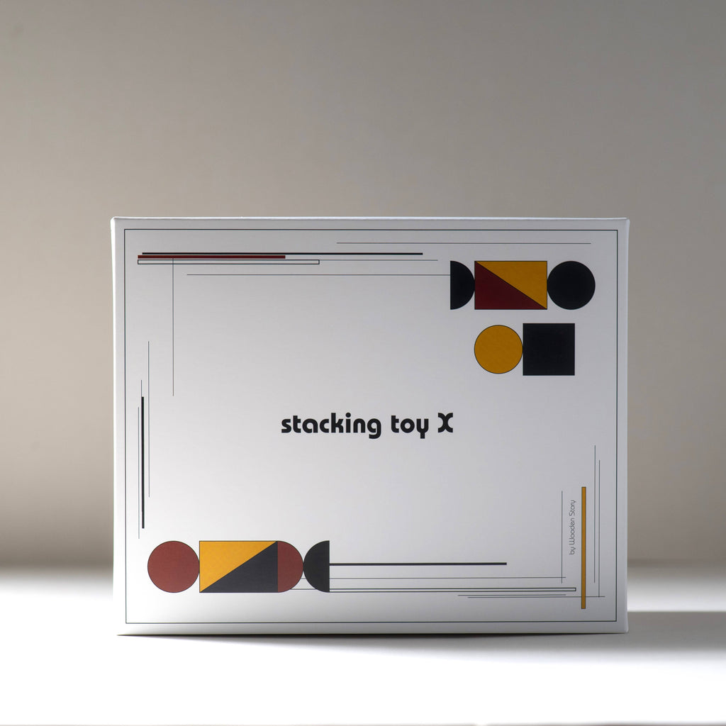Modern stacking toy X