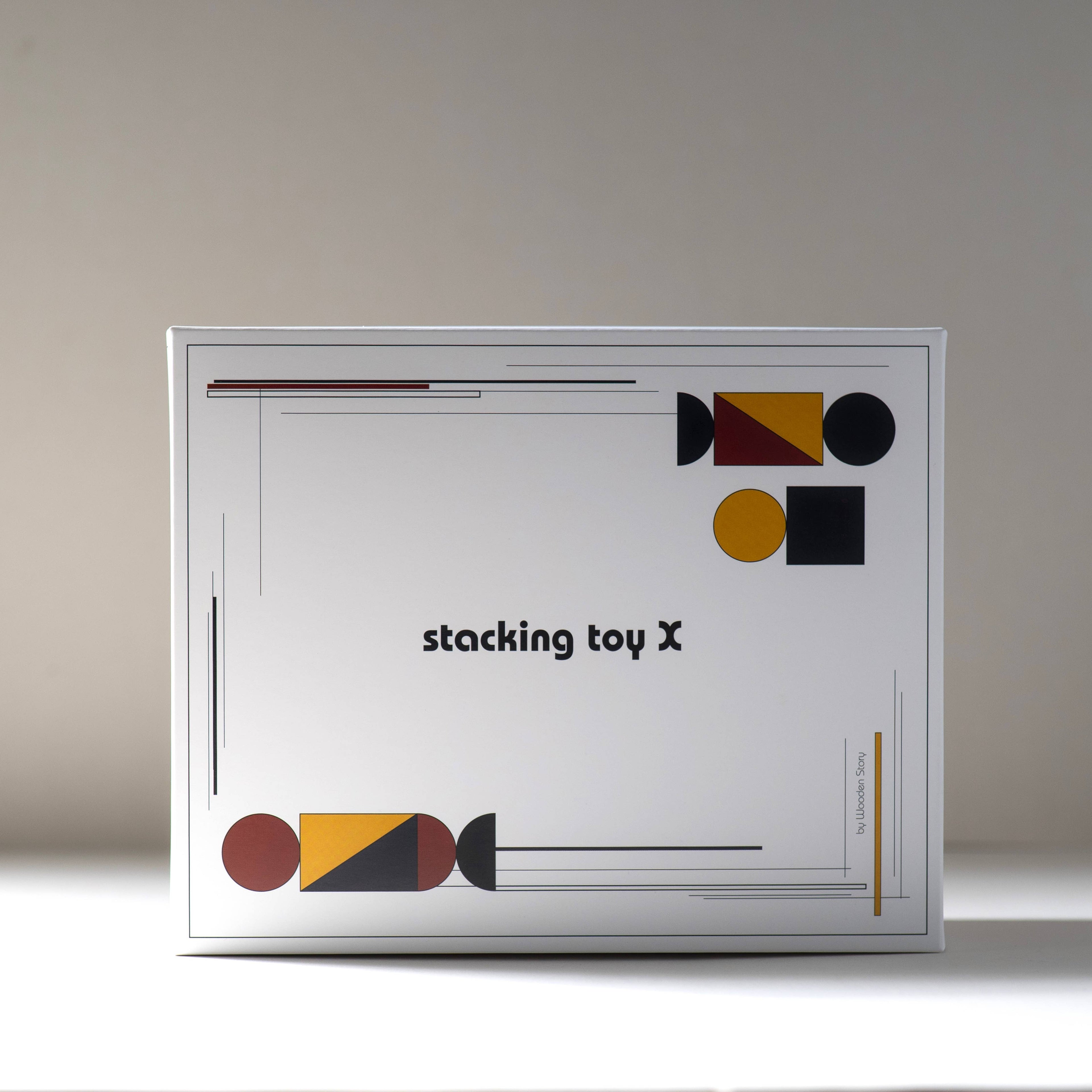 Modern stacking toy X