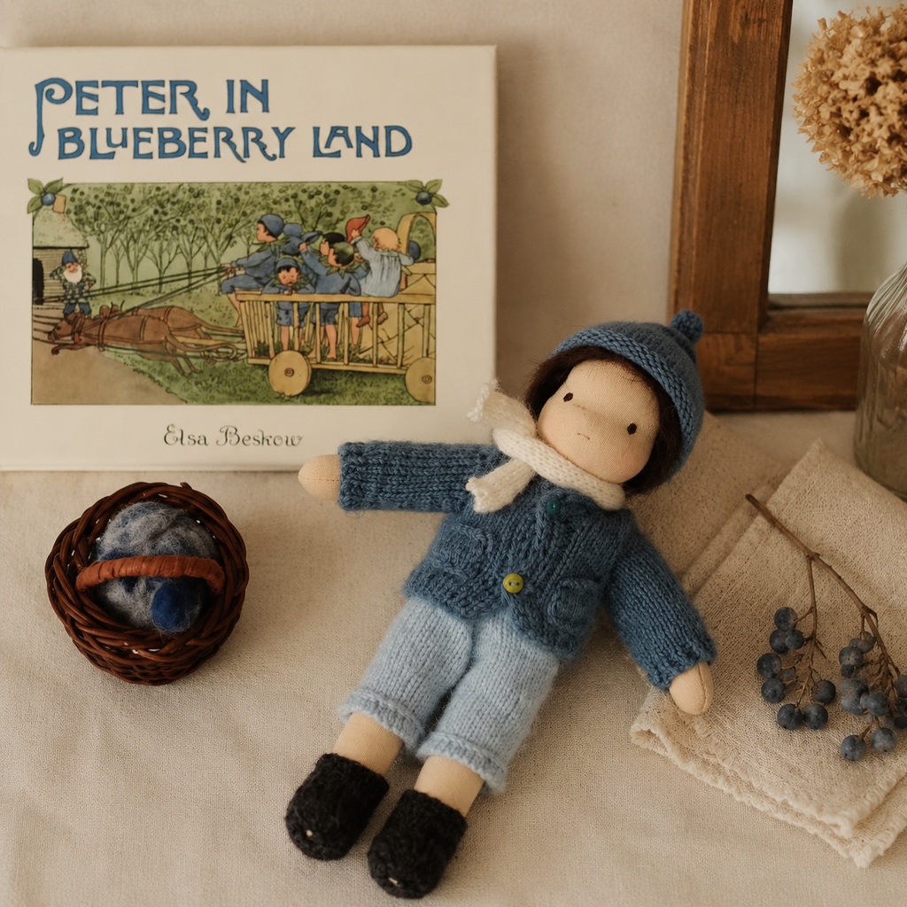 Peter — Handmade Waldorf Doll