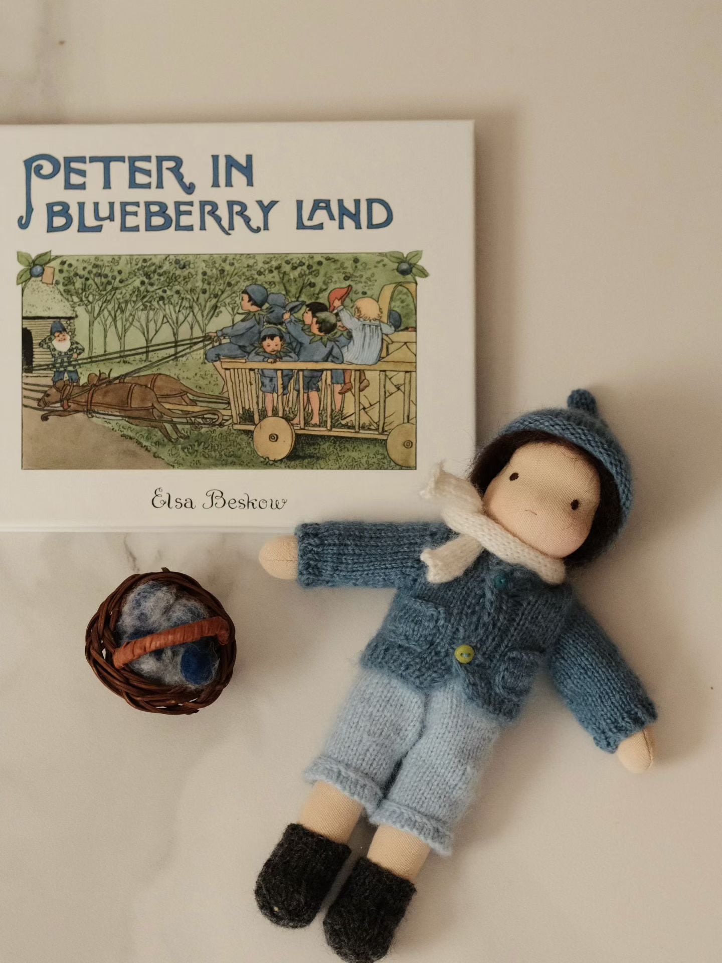 Peter — Handmade Waldorf Doll