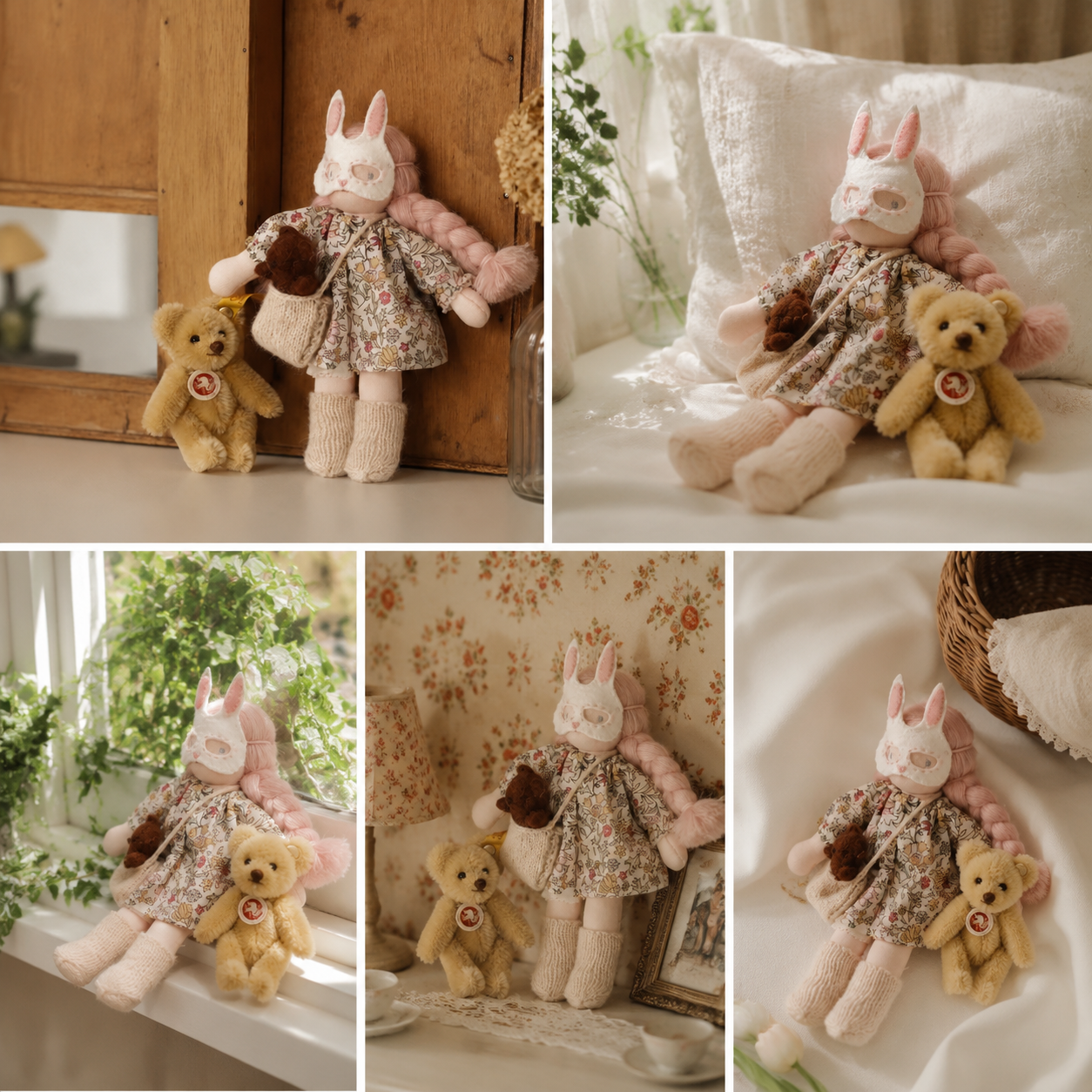 Sana - Handmade Waldorf Doll