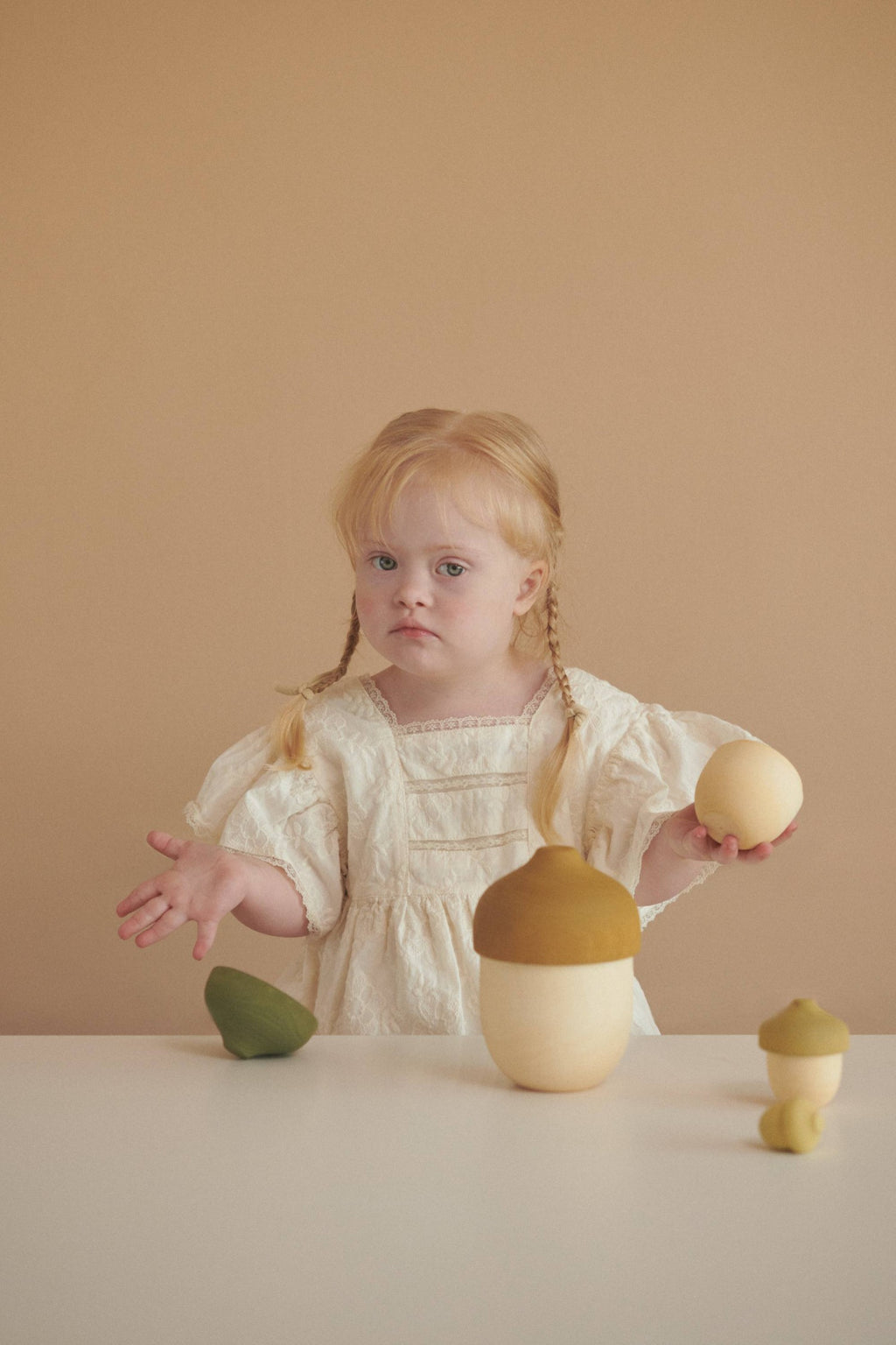 Matryoshka Acorn – Wooden Nesting Toy