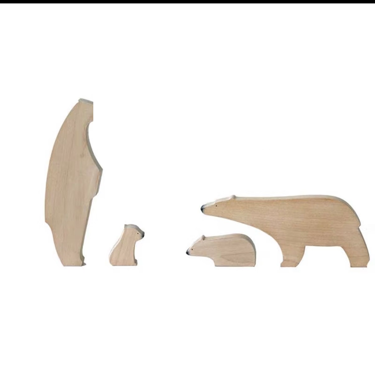 Polar Bears (4pc)