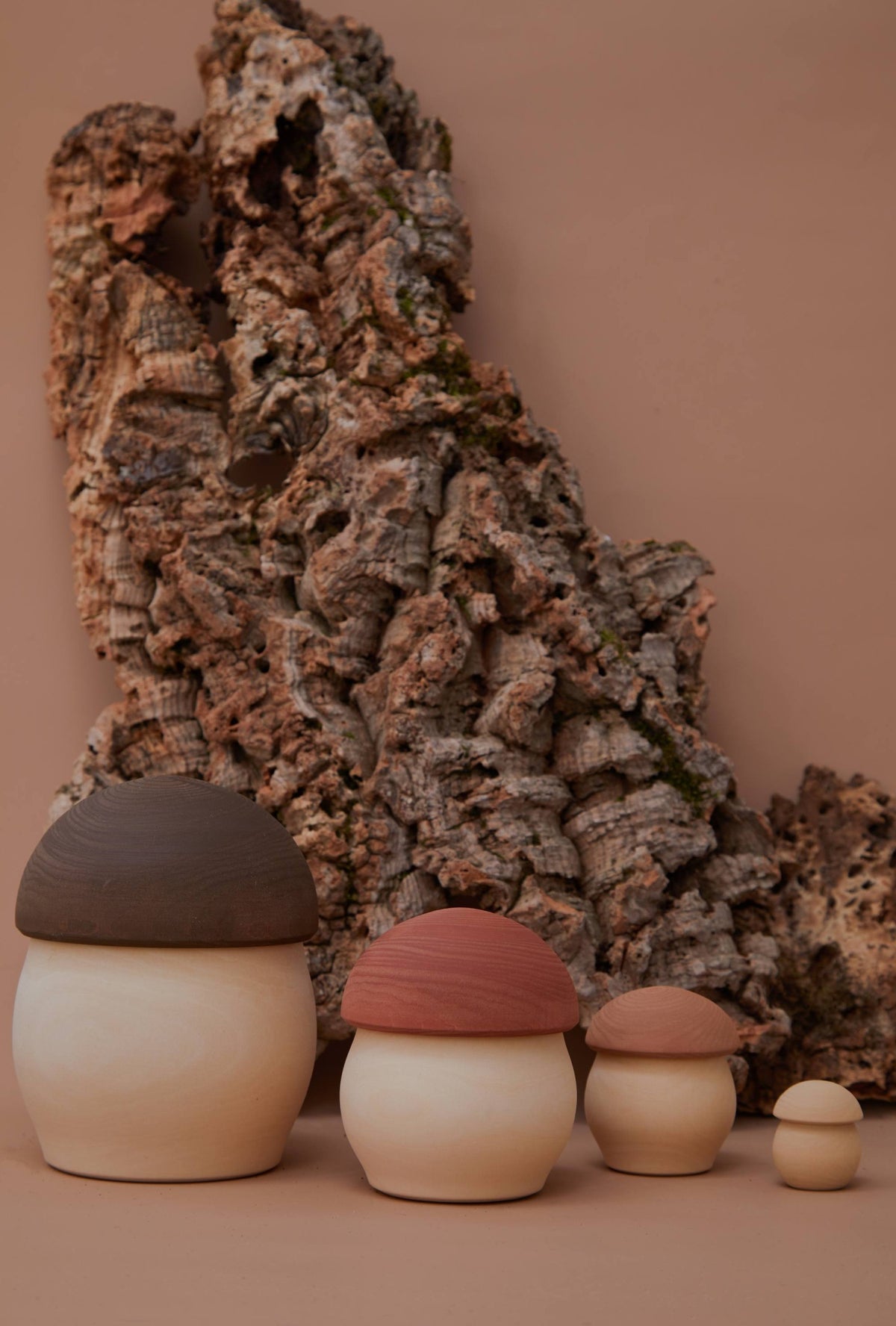 Matryoshka Mushroom – Wooden Nesting Toy
