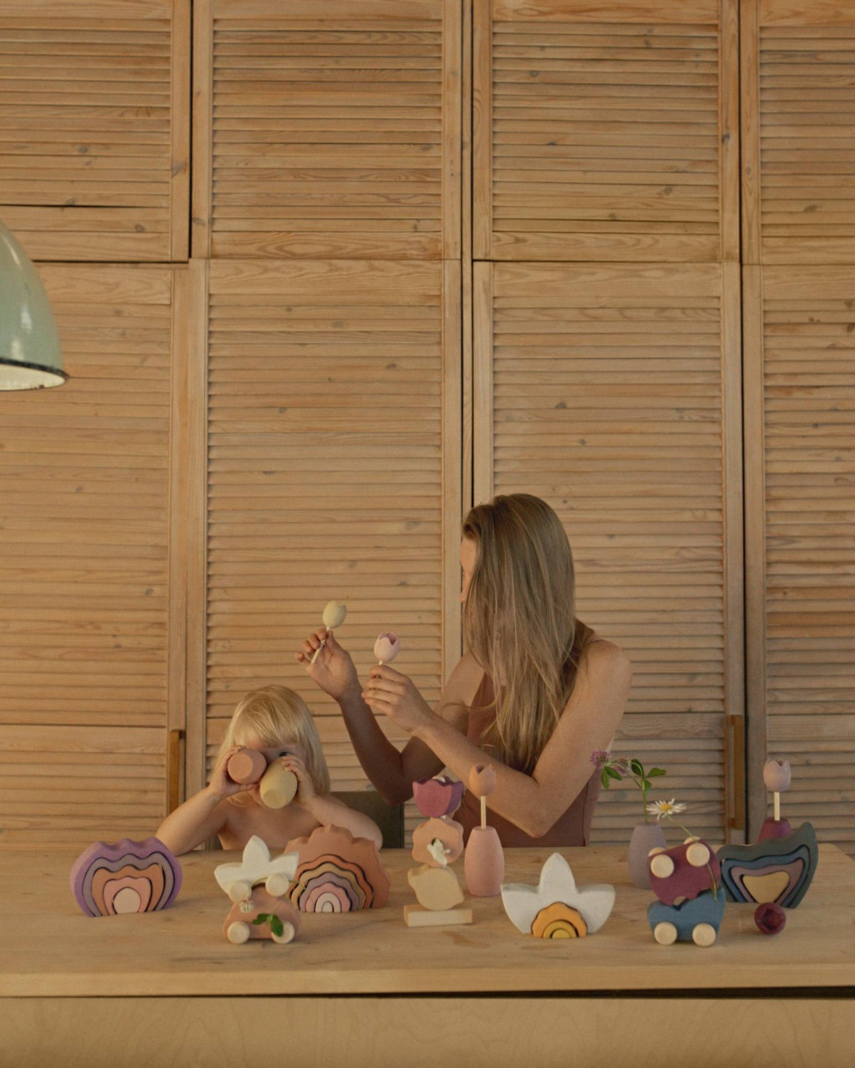 Narcissus Arcs – Wooden Stacking Toy